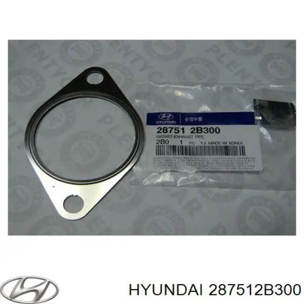 287512B300 Hyundai/Kia junta, tubo de escape silenciador