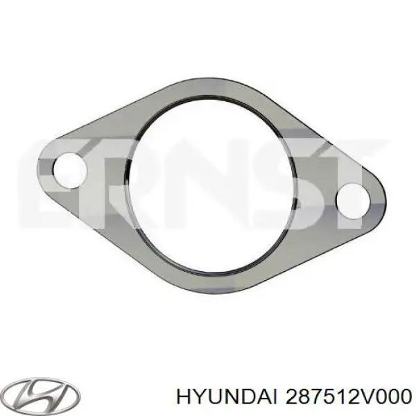 287512V000 Hyundai/Kia junta de tubo de escape silenciador