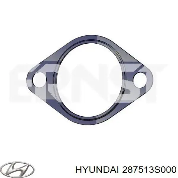287513S000 Hyundai/Kia junta, tubo de escape silenciador