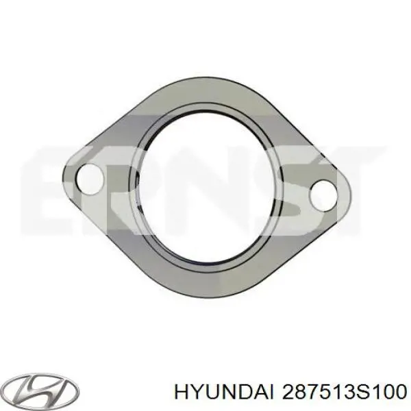 287513S100 Hyundai/Kia junta, tubo de escape silenciador