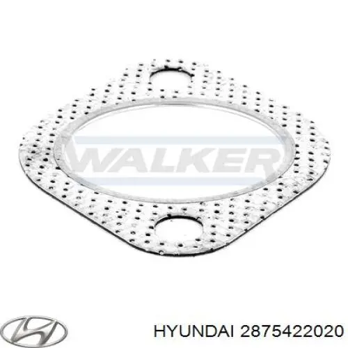 Junta de escape 6642511 Ford