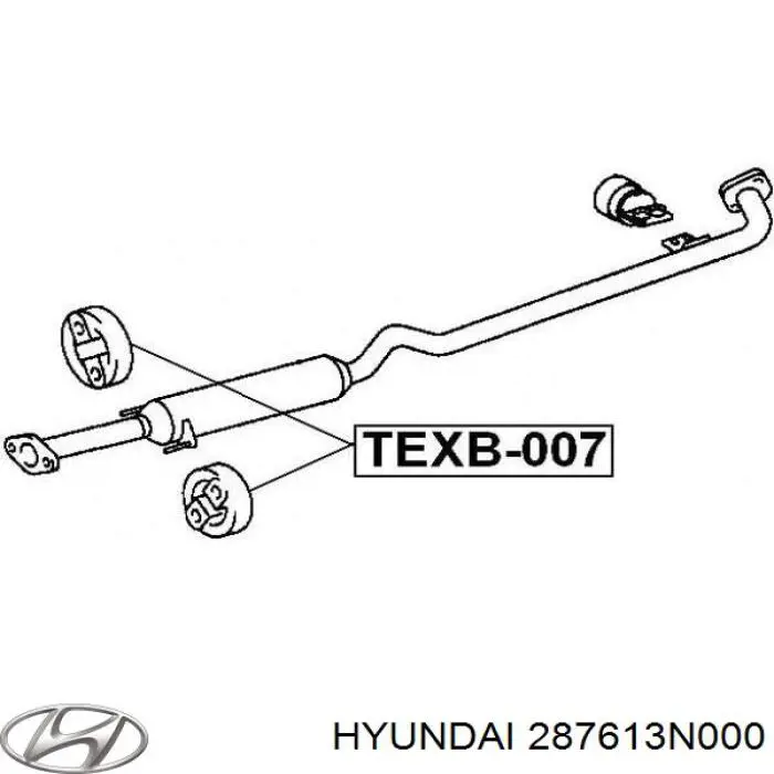 Comprar 287613N000 Hyundai/Kia 