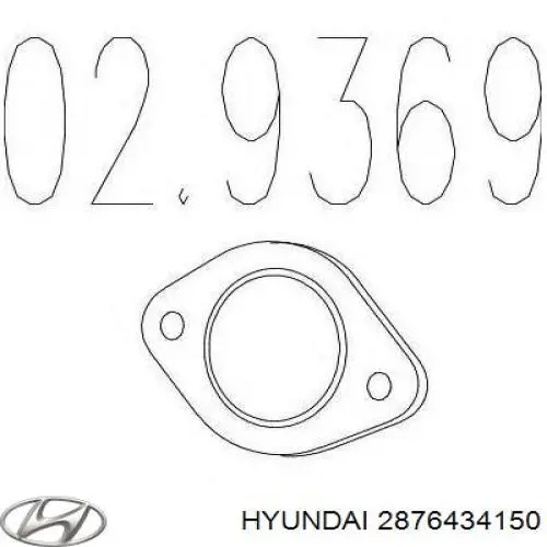 Junta de tubo de escape Hyundai/Kia 2876434150 precio, desde 3,29 EUR