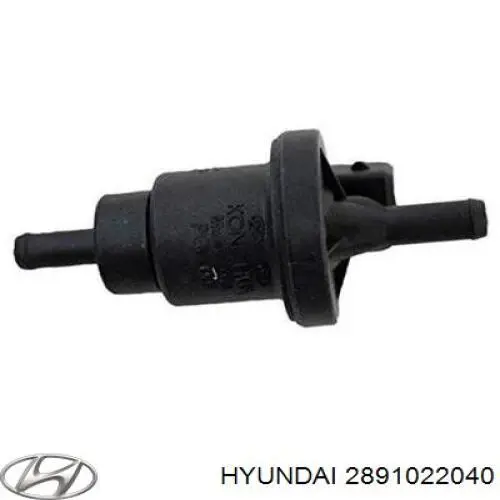 2891022040 Hyundai/Kia válvula de ventilación, depósito de combustible