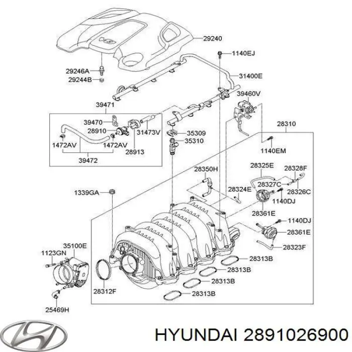 0280142556 Bosch Válvula de purga del catalizador