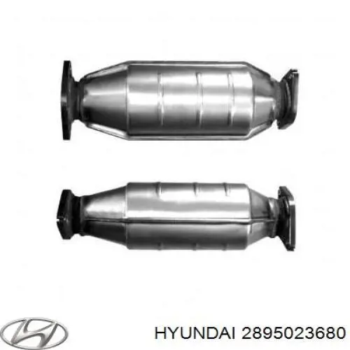 Catalizador 2895023740 Hyundai/Kia
