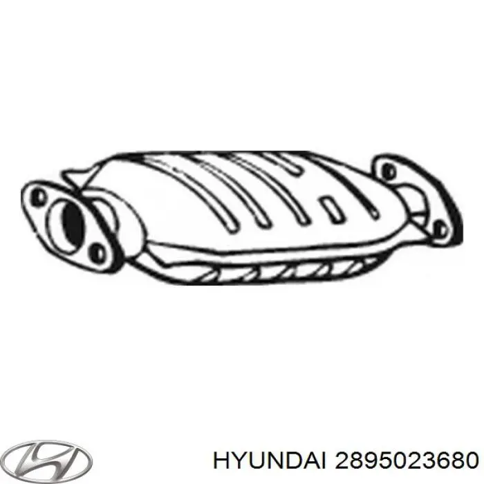 Catalizador Hyundai/Kia 2895023680 precio, desde 282,63 EUR