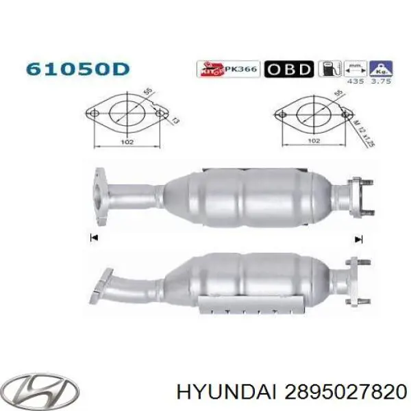 2895027820 Hyundai/Kia