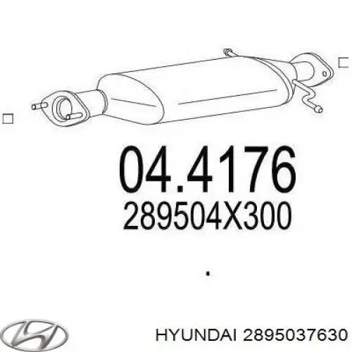 Comprar 2895037630 Hyundai/Kia Catalizador