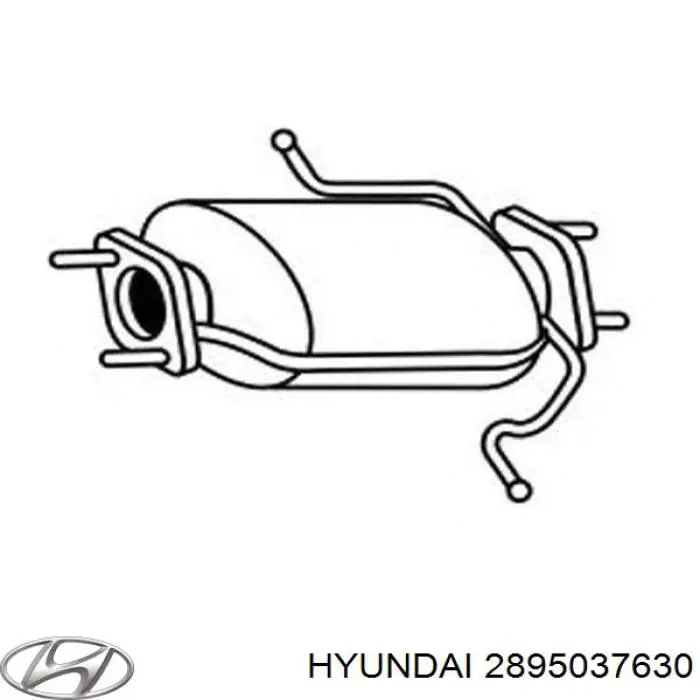 Catalizador Hyundai/Kia 2895037630 precio, desde 282,63 EUR