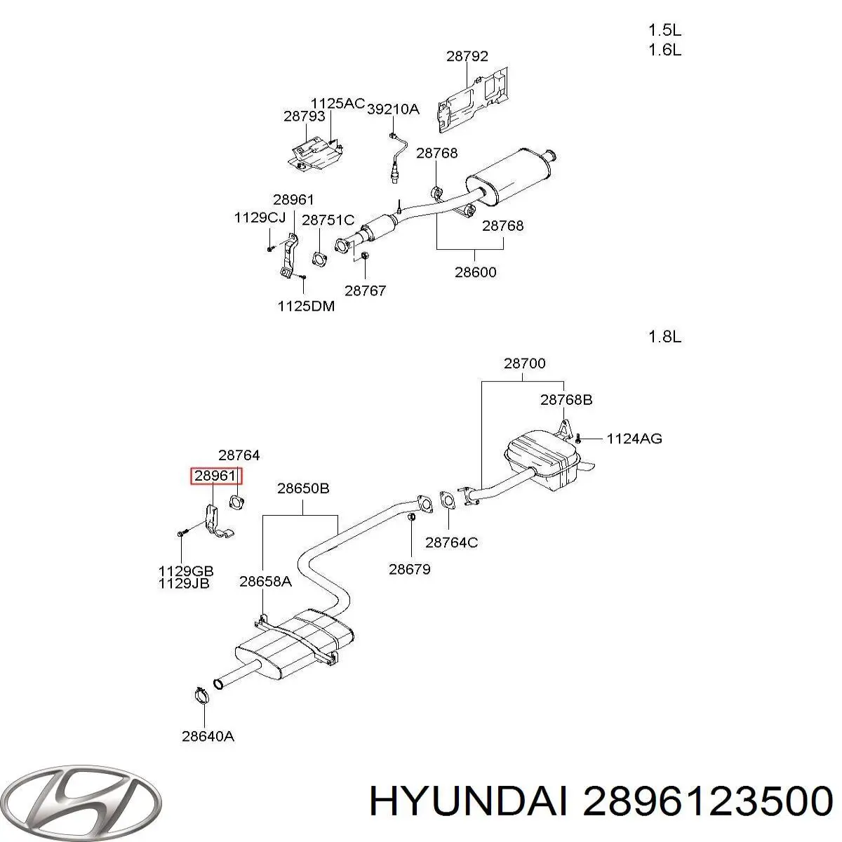 2896123500 Hyundai/Kia