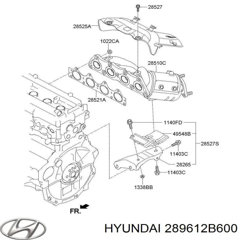  Hyundai/Kia 289612B600 precio, desde  