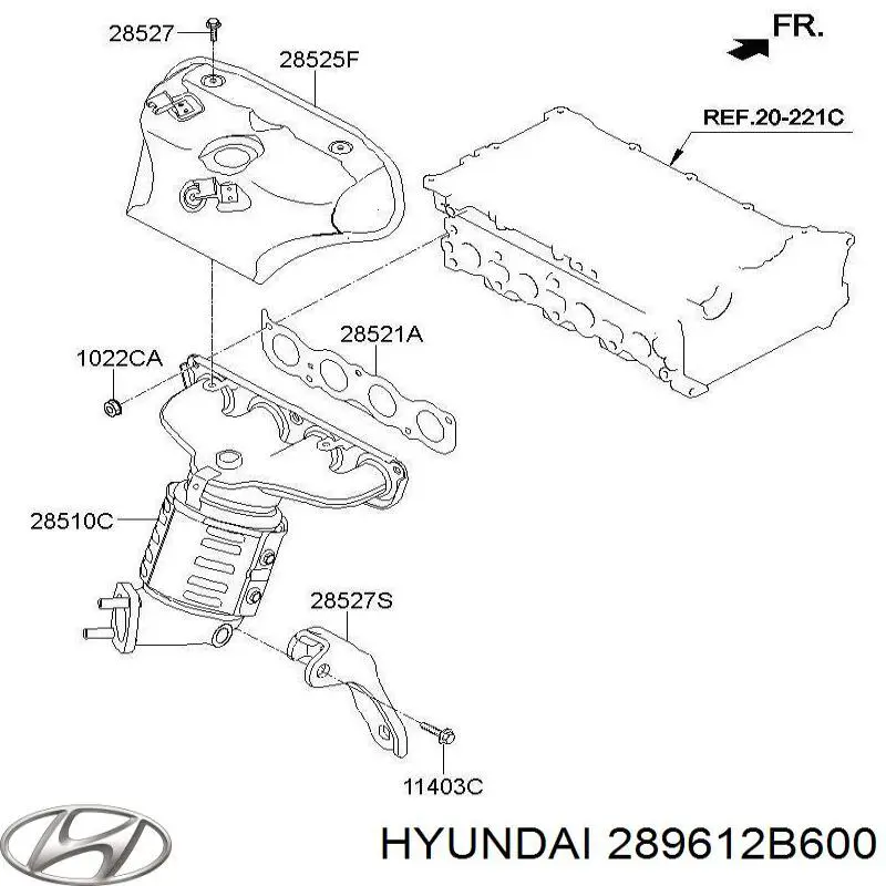 289612B600 Hyundai/Kia 