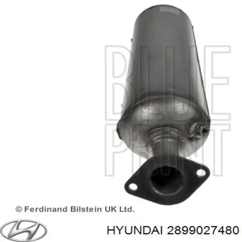 2899027480 Hyundai/Kia catalizador