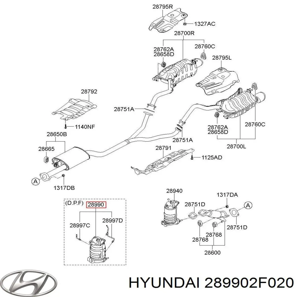 289902F020 Hyundai/Kia