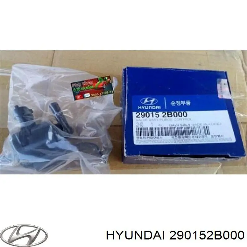 290152B000 Hyundai/Kia transmisor de presion de carga (solenoide)