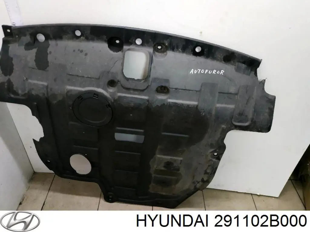 291102B000 Hyundai/Kia protección motor /empotramiento