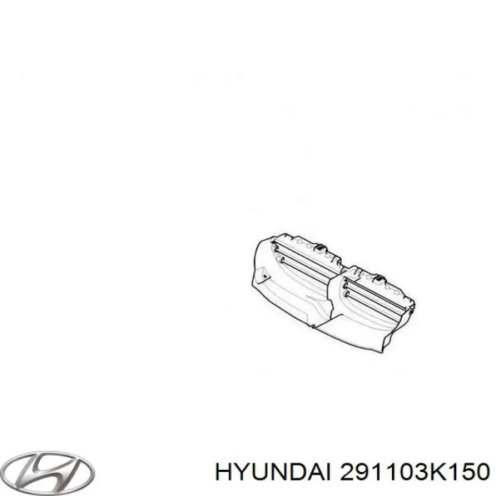 Protector de motor izquierdo para Hyundai Grandeur (TG)