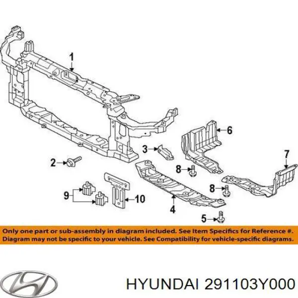 291103Y000 Hyundai/Kia