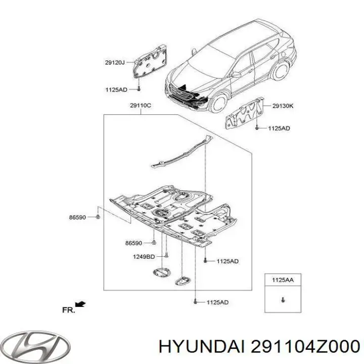 291104Z000 Hyundai/Kia