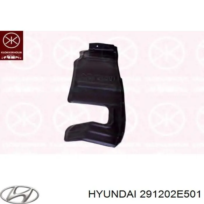 Protector de motor derecho para Hyundai Tucson (JM)
