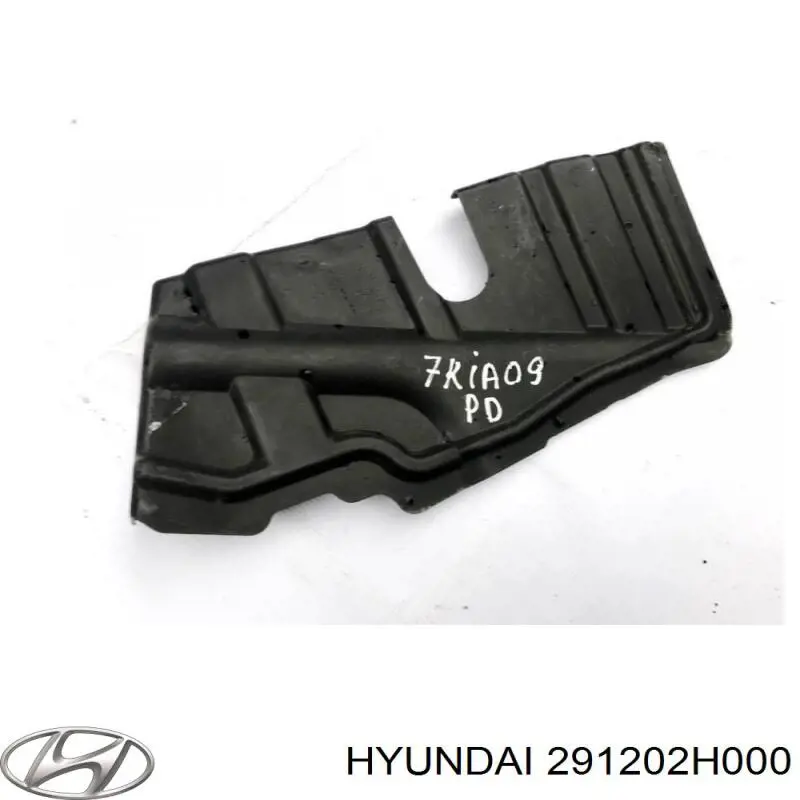 Protector de motor derecho para Hyundai Elantra (HD)