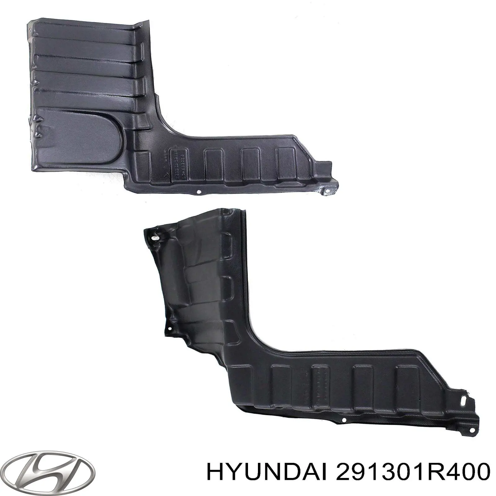 291301R400 Hyundai/Kia protección motor izquierda