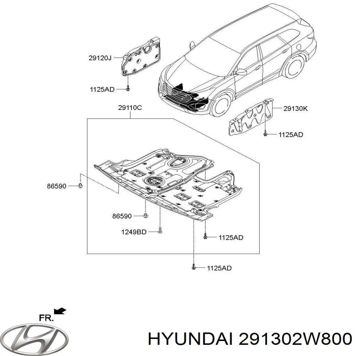 291302W800 Hyundai/Kia