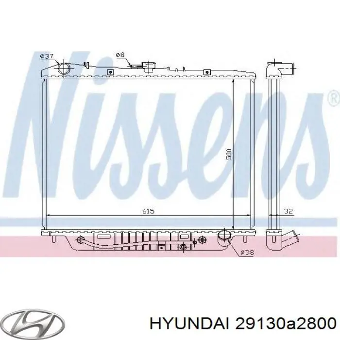 Protector de motor izquierdo para Hyundai I30 (GDH)