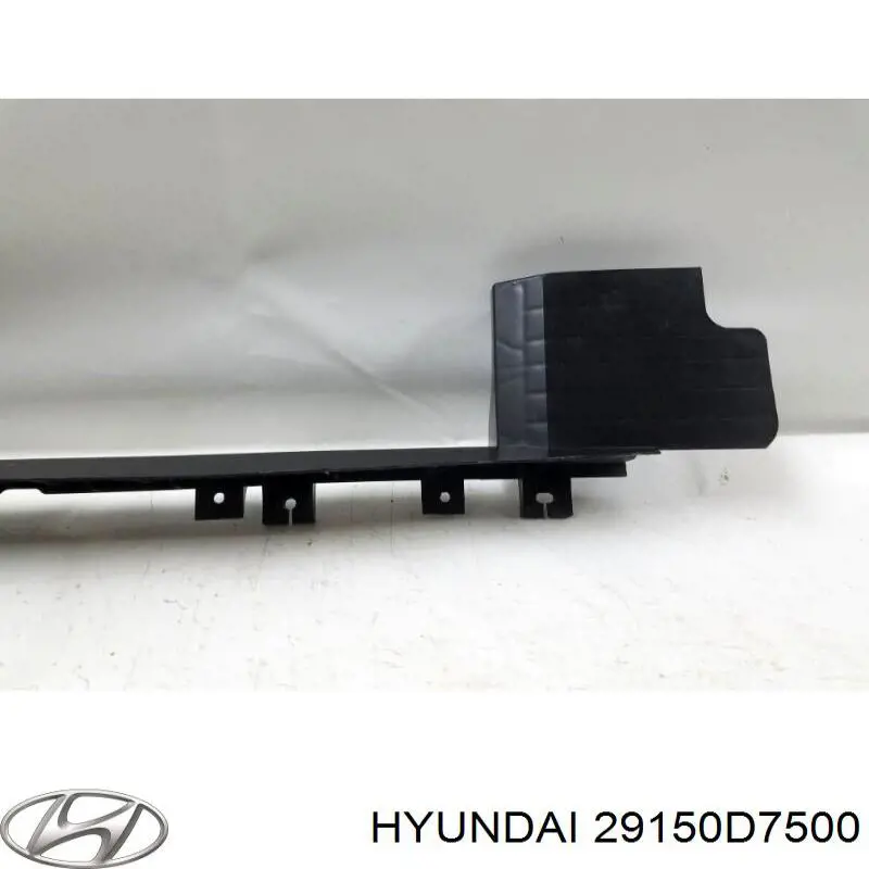 29150D7500 Hyundai/Kia Deflector de aire inferior del radiador