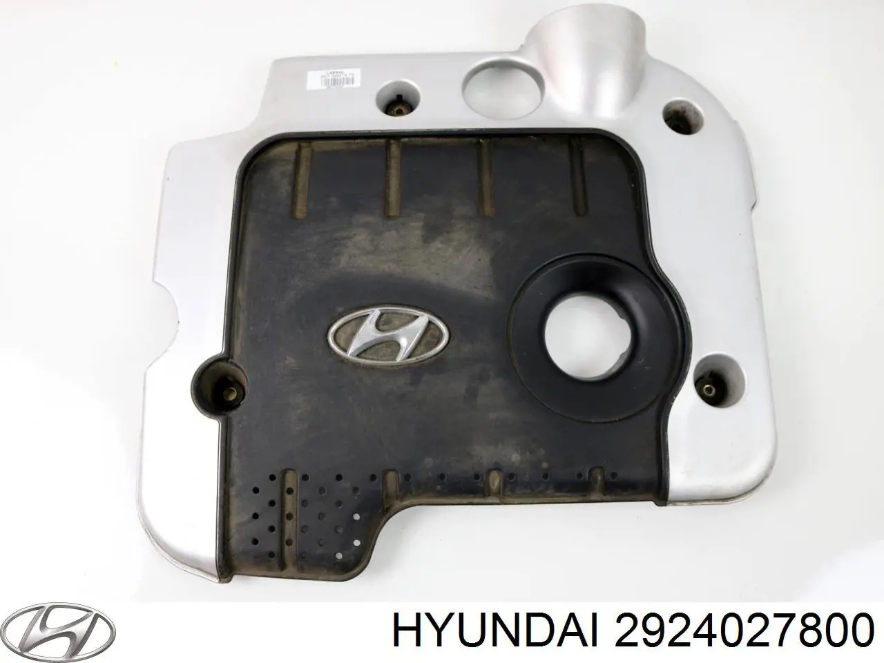 2924027800 Hyundai/Kia cubierta de motor decorativa