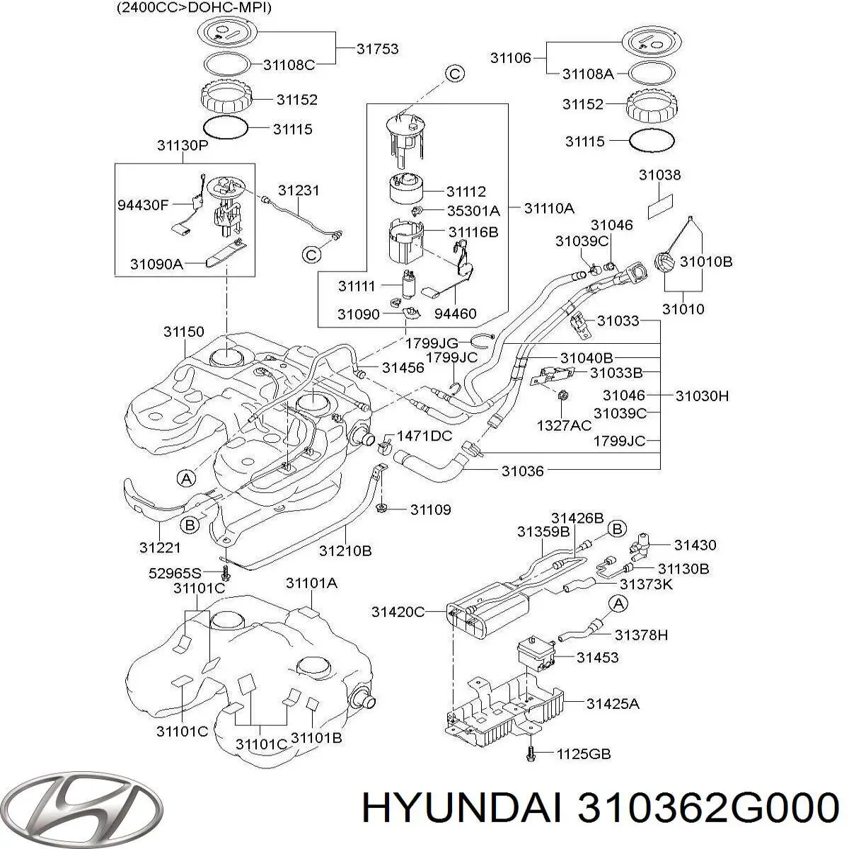 310362G000 Hyundai/Kia 