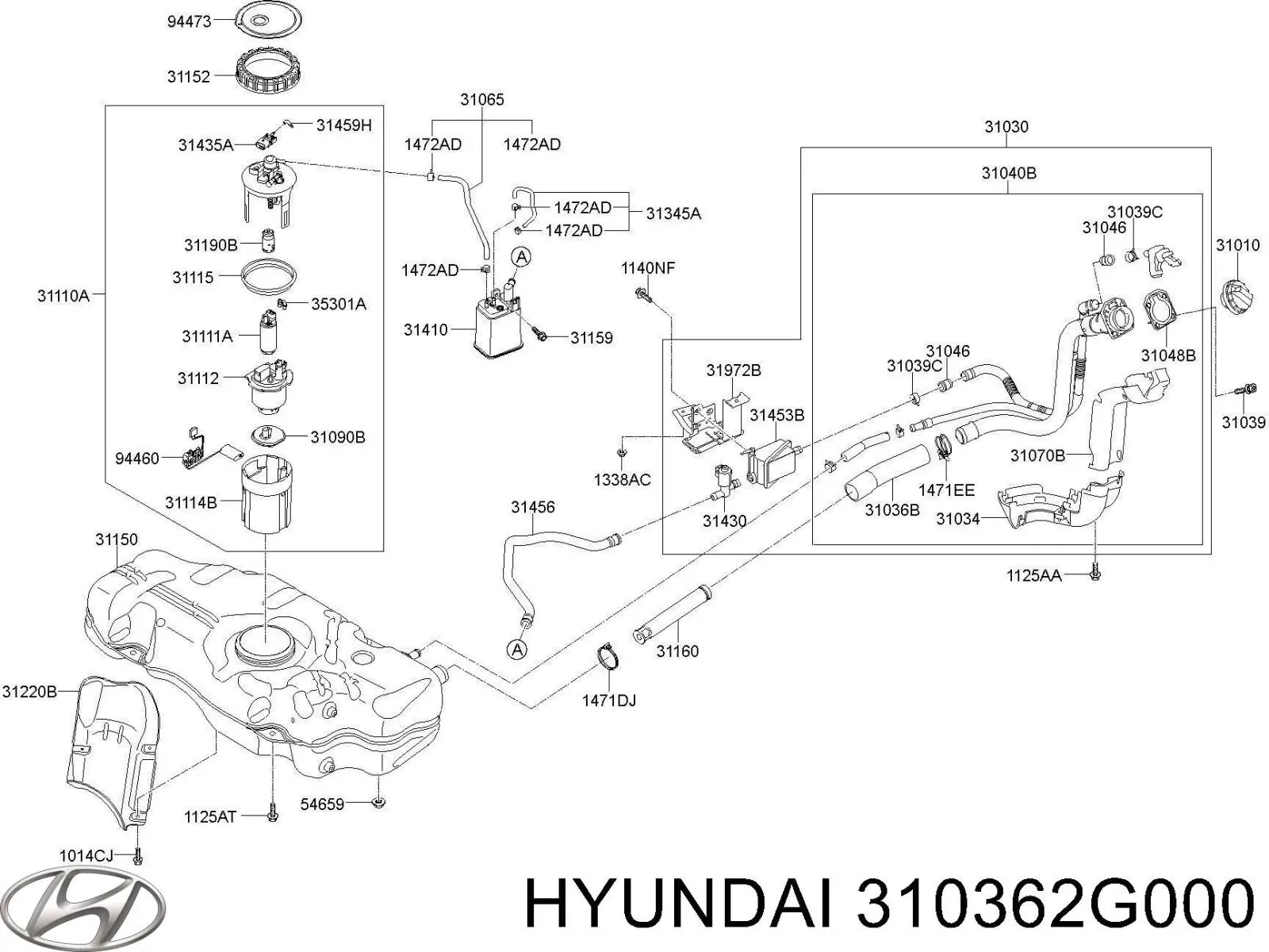 Comprar 310362G000 Hyundai/Kia 