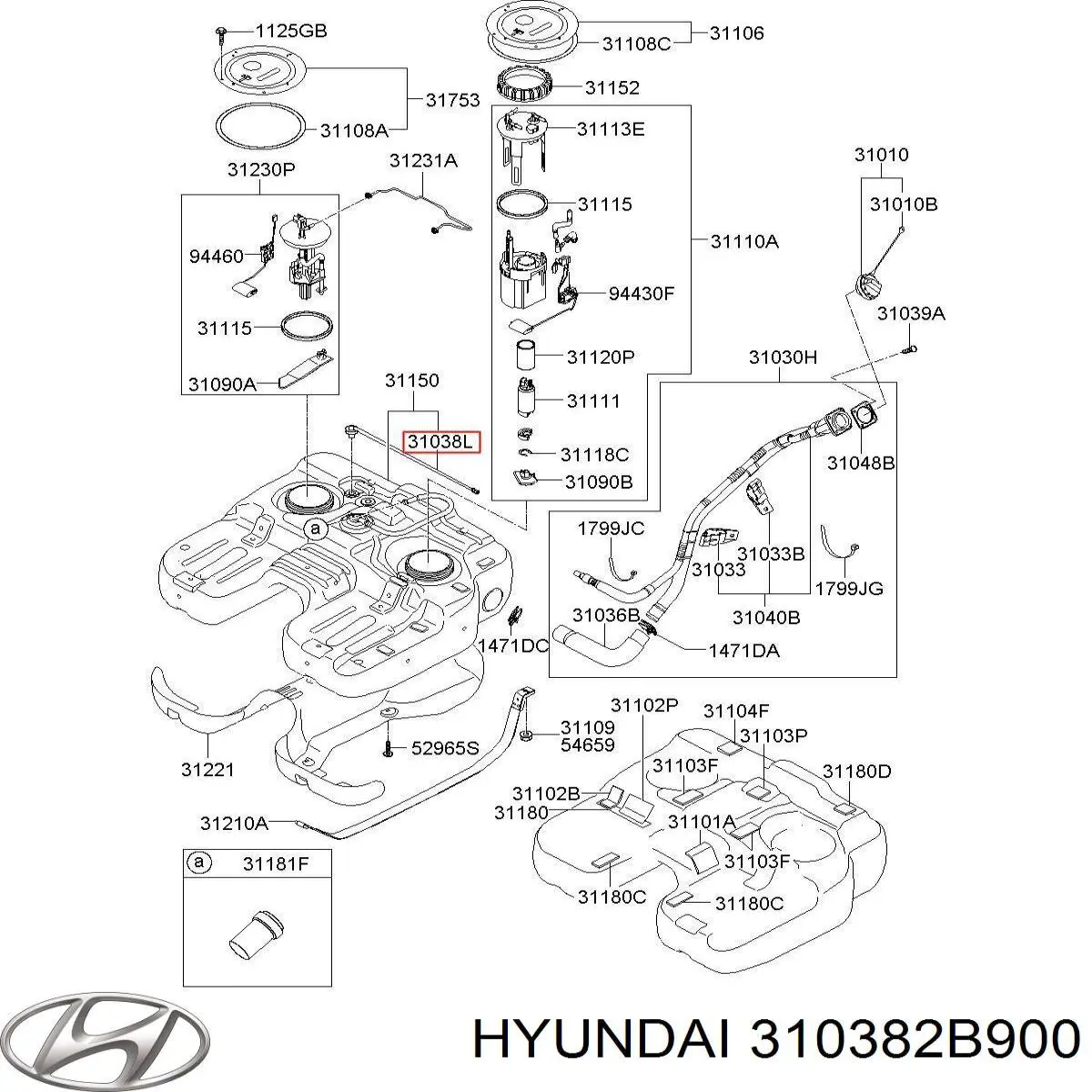 310382B900 Hyundai/Kia 
