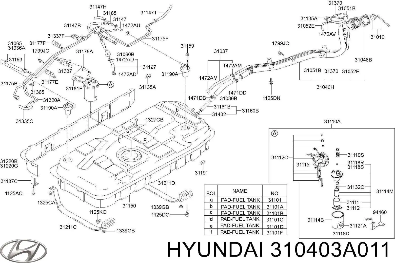 310403A011 Hyundai/Kia