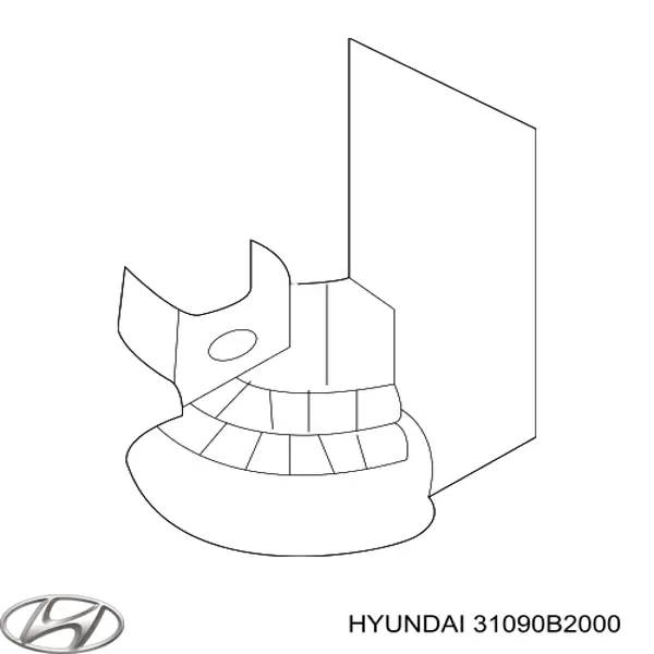 31090B2000 Hyundai/Kia Filtro de malla de la bomba de combustible