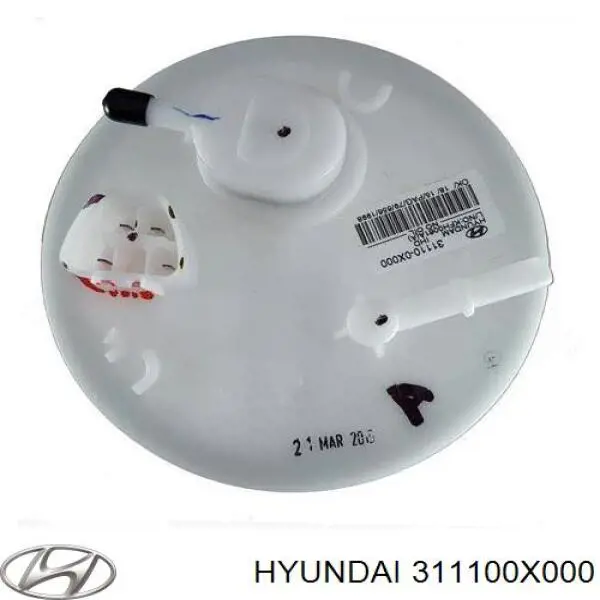 Bomba de combustible Hyundai/Kia 311100X000