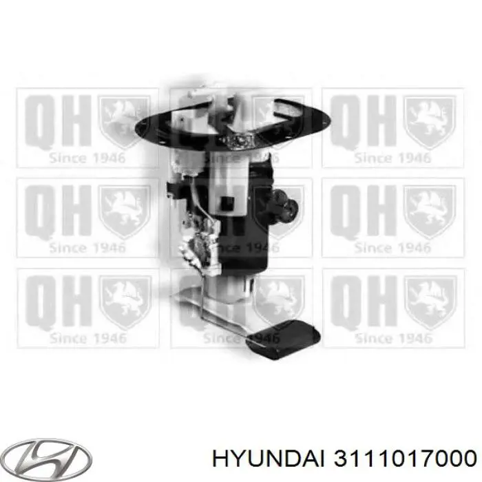 3111017000 Hyundai/Kia módulo alimentación de combustible