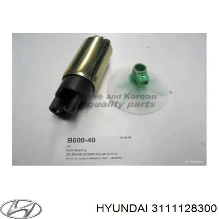 3111128300 Hyundai/Kia elemento de turbina de bomba de combustible