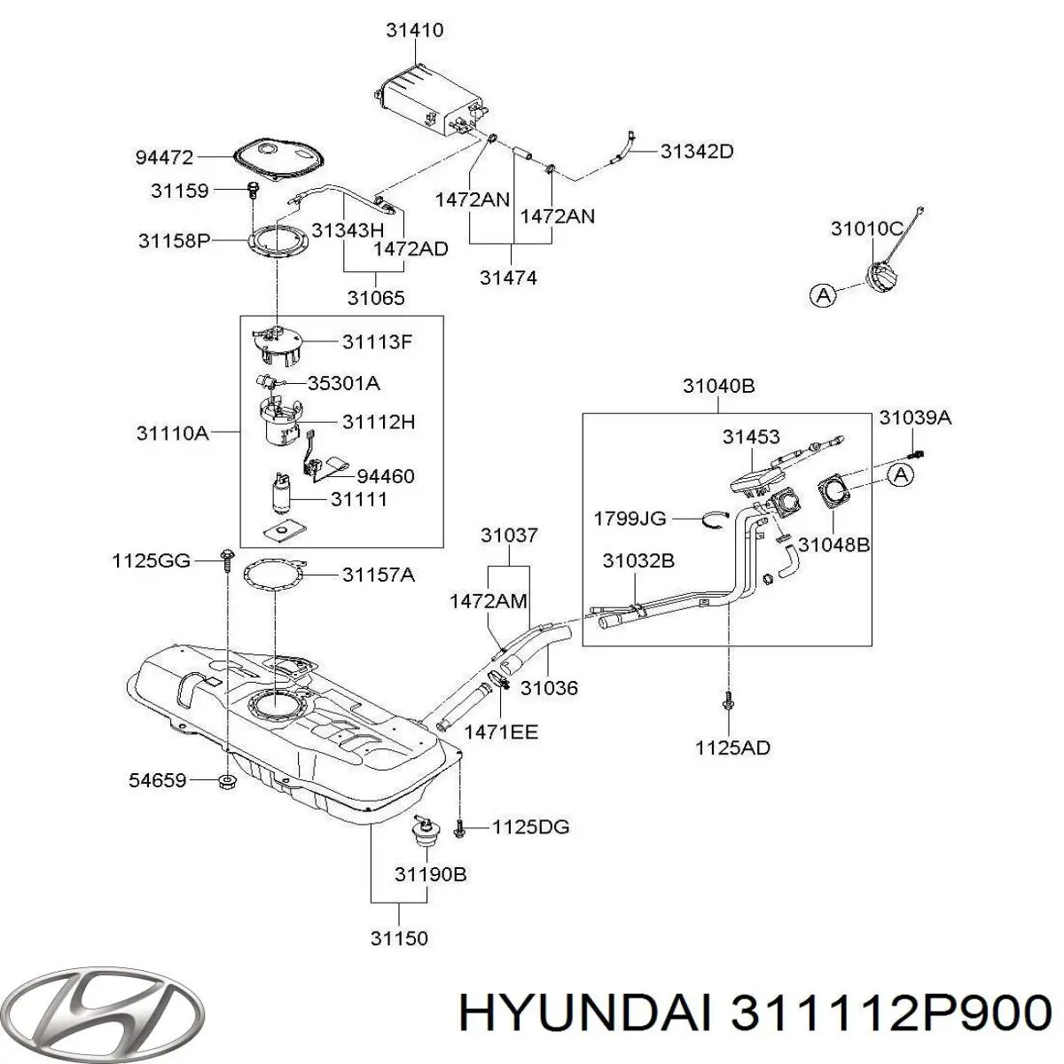 Comprar PDBP007 Parts-Mall Elemento de turbina de la bomba de combustible