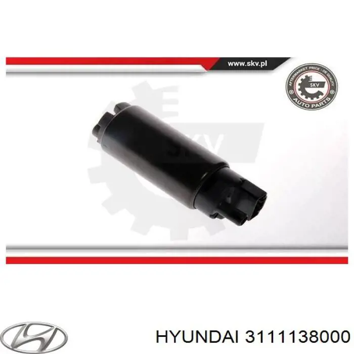 Módulo de alimentación de combustible Hyundai/Kia 3111138000