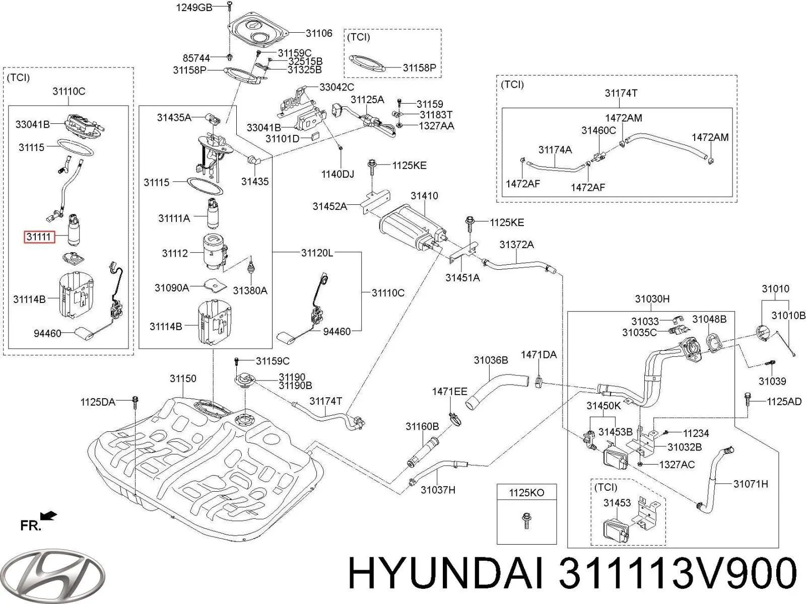 311113V900 Hyundai/Kia