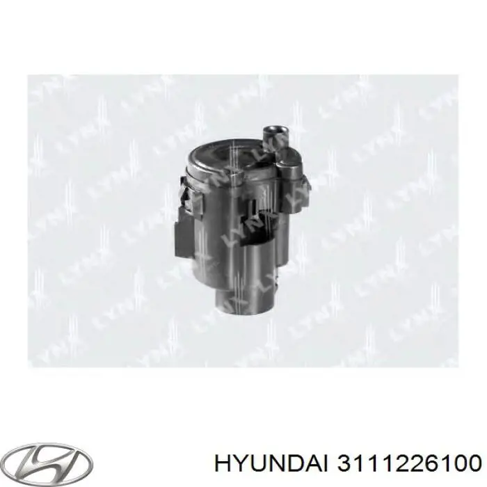 3111226100 Hyundai/Kia filtro combustible