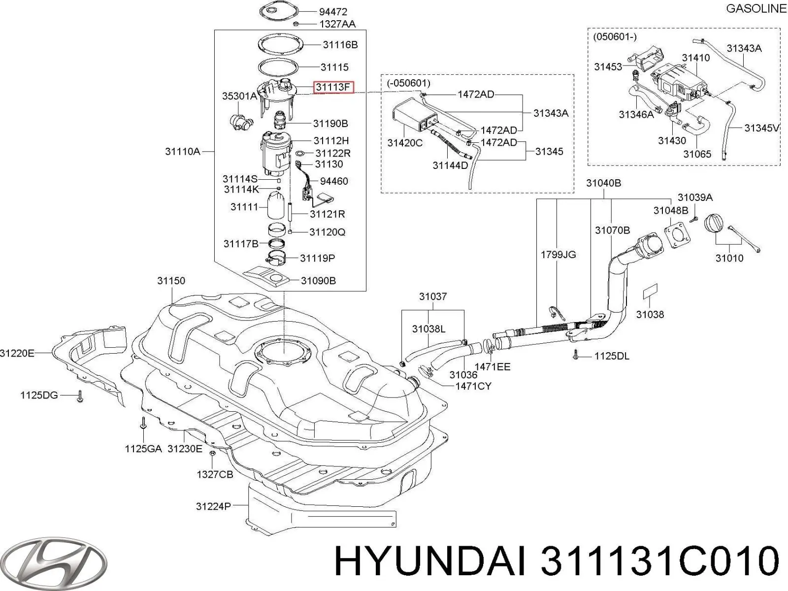 311131C010 Hyundai/Kia