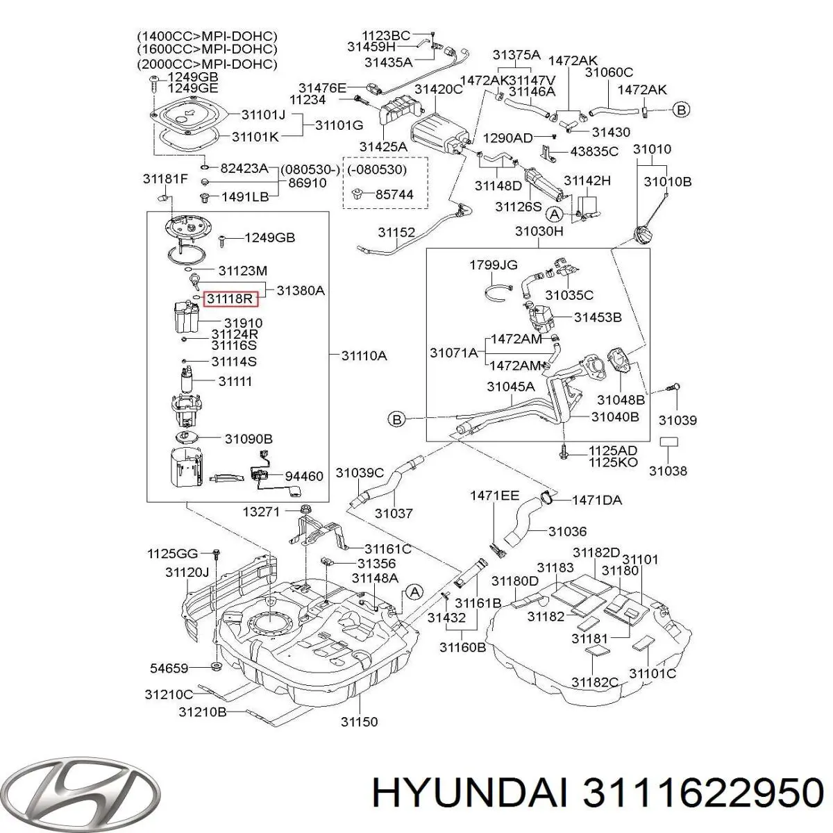 3111622950 Hyundai/Kia