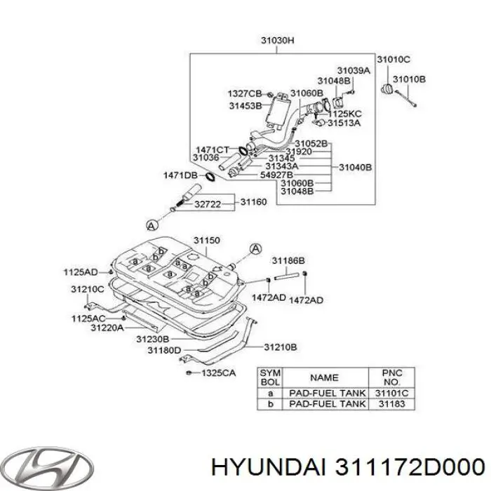 311172D000 Hyundai/Kia