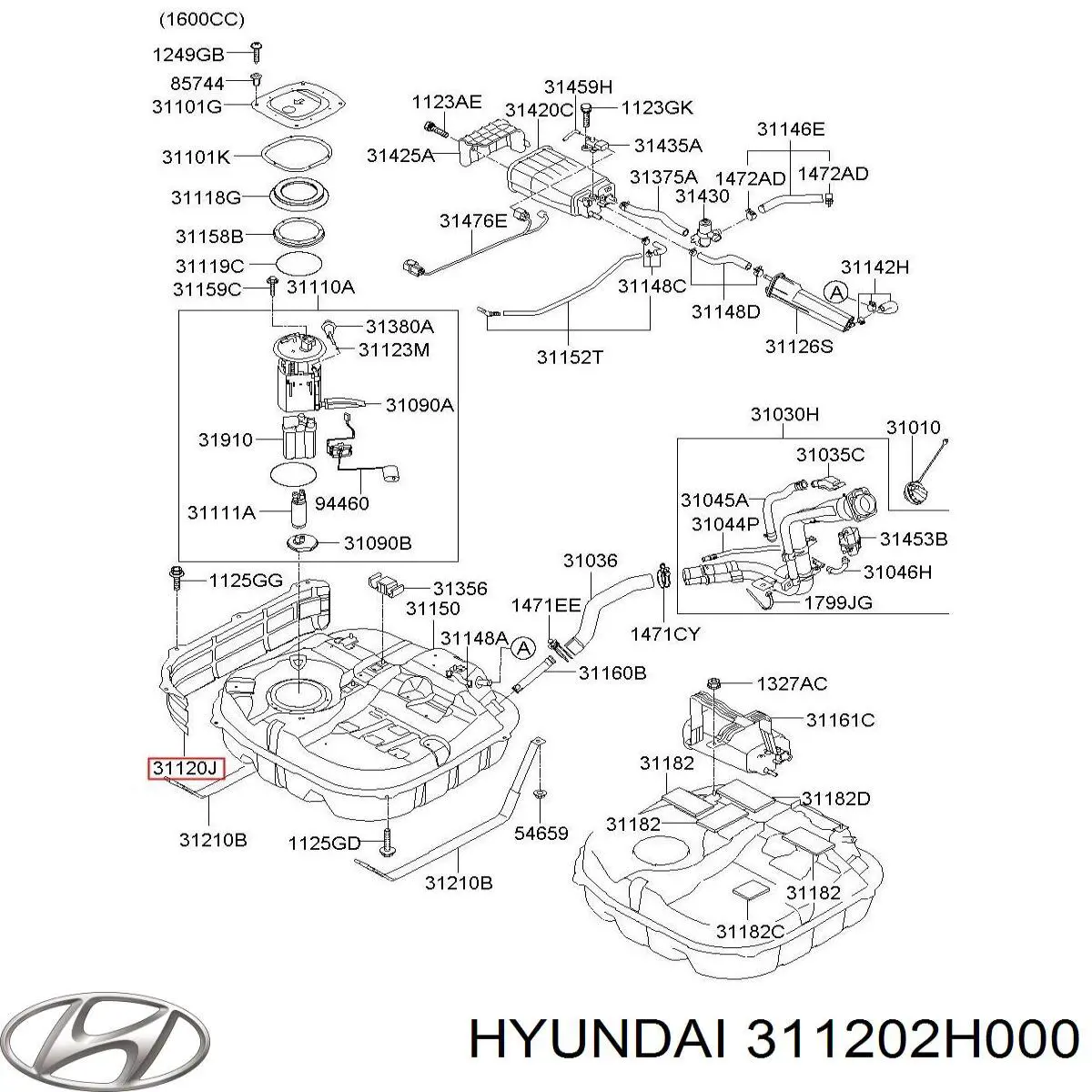 Comprar 311202H000 Hyundai/Kia 
