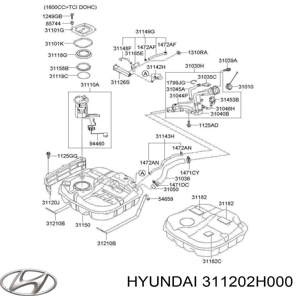 311202H000 Hyundai/Kia