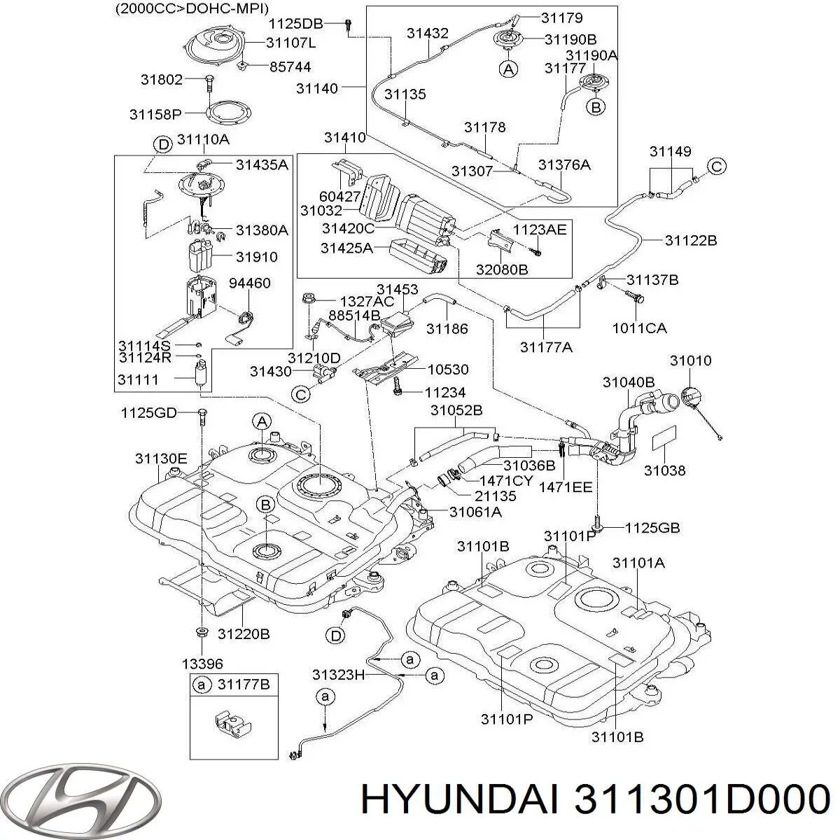 311301D000 Hyundai/Kia