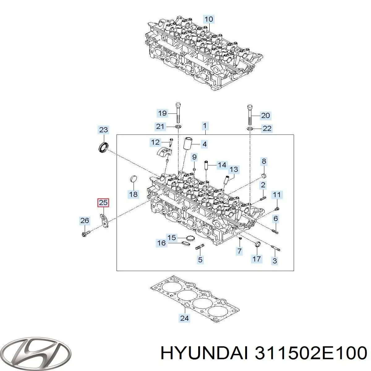 Depósito de gasolina Hyundai/Kia 311502E100 precio, desde 293,70 EUR